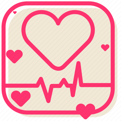 Heart, cardiogram, heartbeat, ecg, pluse icon - Download on Iconfinder