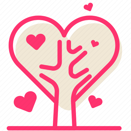 Heart, tree, love, nature, environment icon - Download on Iconfinder