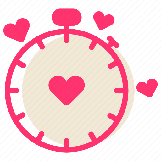 Heart, clock, love, wait, time icon - Download on Iconfinder