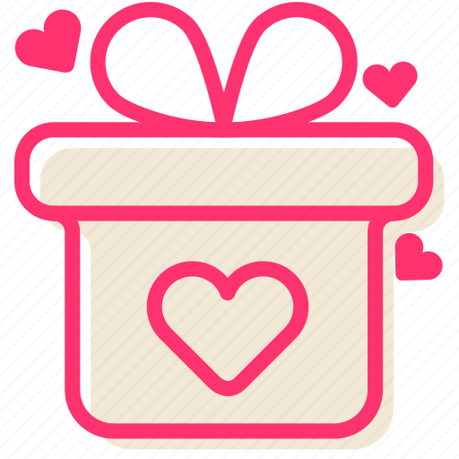 Heart, gift, love, present, romance icon - Download on Iconfinder