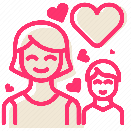 Heart, love, motherhood, child, happy icon - Download on Iconfinder