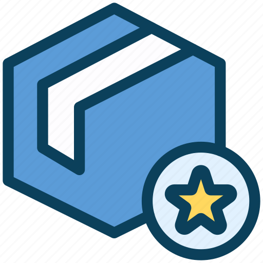 Loyalty, box, product, parcel, package, favorite, star icon - Download on Iconfinder