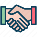 loyalty, handshake, business, partners, cooperation