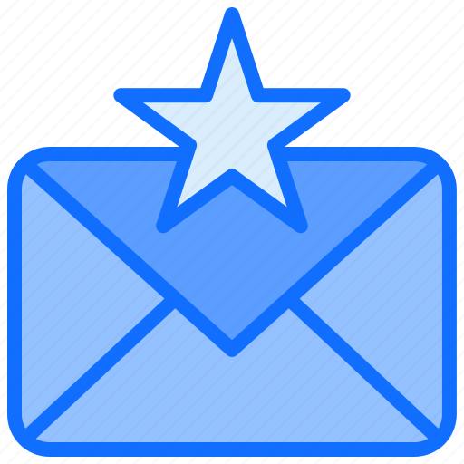 Envelope, message, email, star icon - Download on Iconfinder