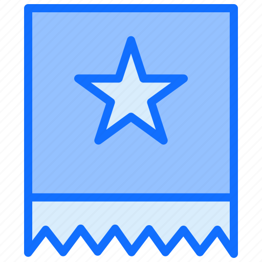 Star, receipt, favorite, loyalty icon - Download on Iconfinder
