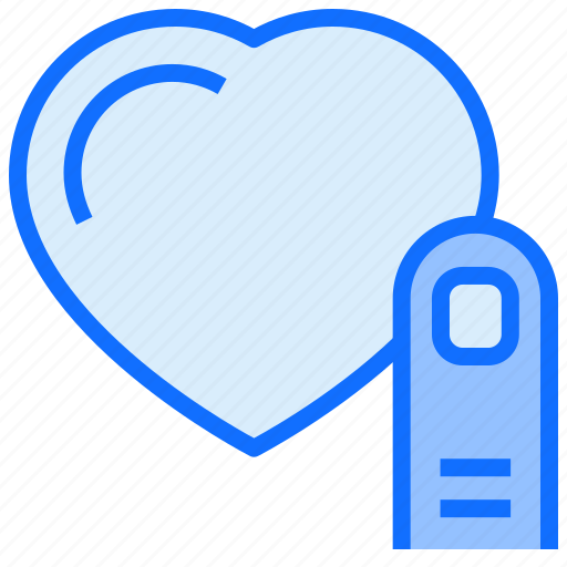 Heart, finger, like, love icon - Download on Iconfinder
