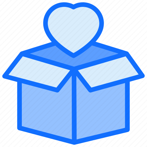 Box, bonus, heart, hunting, love icon - Download on Iconfinder