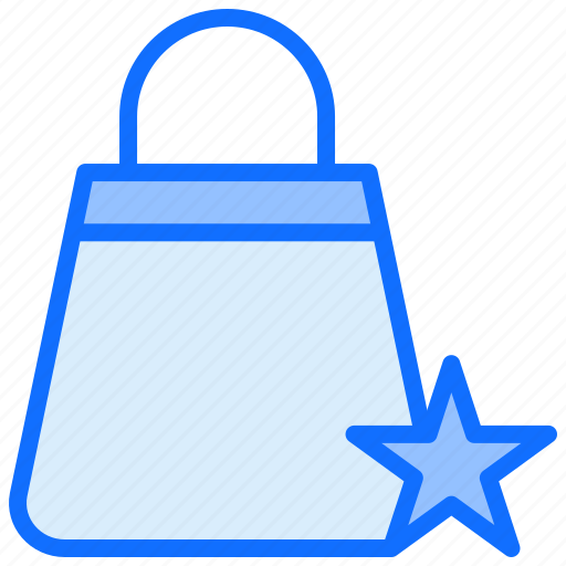 Bag, star, success, loyalty icon - Download on Iconfinder