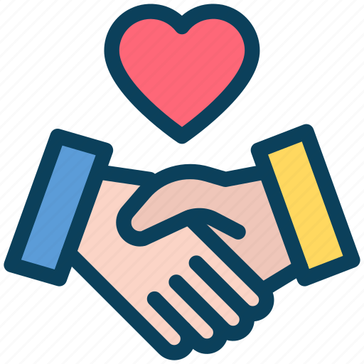 Loyalty, handshake, business, partners, cooperation, love icon - Download on Iconfinder