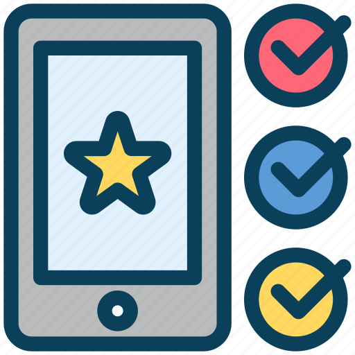 Loyalty, favorite, feedback, star, mobile, premium icon - Download on Iconfinder