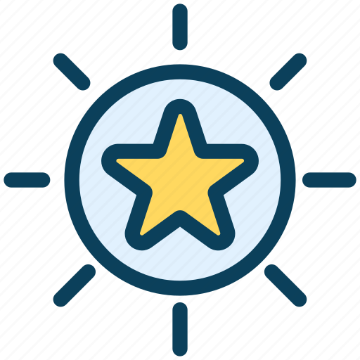 Loyalty, star, favorite, rating, premium, shine icon - Download on Iconfinder