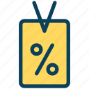 loyalty, card, discount, tag, sale, percent