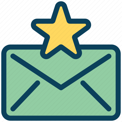 Loyalty, email, favorite, message, star, premium icon - Download on Iconfinder