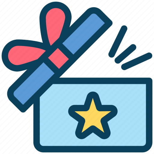 Loyalty, gift, box, open, present, favorite icon - Download on Iconfinder
