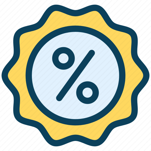 Loyalty, discount, sale, percent, badge, price, shopping icon - Download on Iconfinder