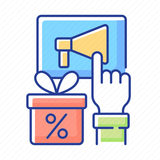 Purchase reward, promotion, marketing, post icon - Download on Iconfinder