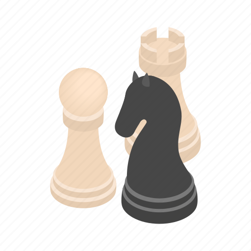 Business, chess, figure, isometric, leisure, pawn, three icon - Download on Iconfinder