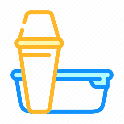 Thermos, lunchbox, food, dishware, nutrition, backpack icon - Download on Iconfinder