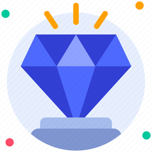 Diamond, jewelry, gemstone, crystal, investment, finance, business icon - Download on Iconfinder