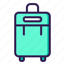 luggage, vacation, bag