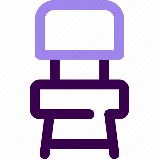 Chair, wooden chair, seat, bench, dining chair, furniture, interior icon - Download on Iconfinder