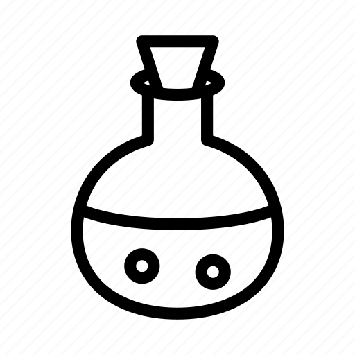 Magic, flask, poison, chemical, potion icon - Download on Iconfinder