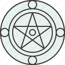 spell, magic, circle, spirituality, astrology