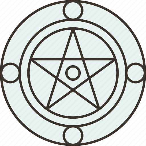 Spell, magic, circle, spirituality, astrology icon - Download on Iconfinder