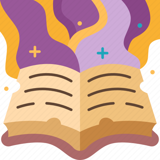 Book, magic, witchcraft, spell, fantasy icon - Download on Iconfinder