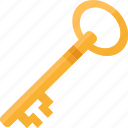 key, lock, ancient, entrance, retro