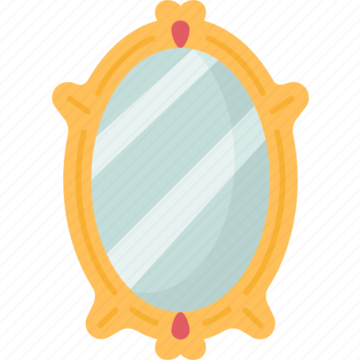 Mirror, reflection, antique, room, furniture icon - Download on Iconfinder