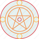 spell, magic, circle, spirituality, astrology