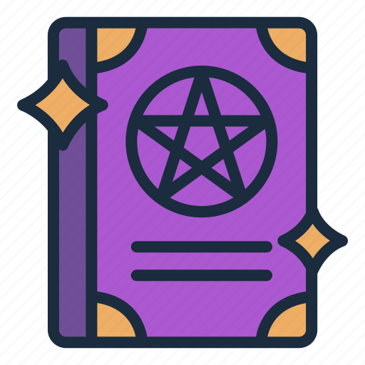 Magic, book, spell, warlock, star, fairy, tale icon - Download on Iconfinder