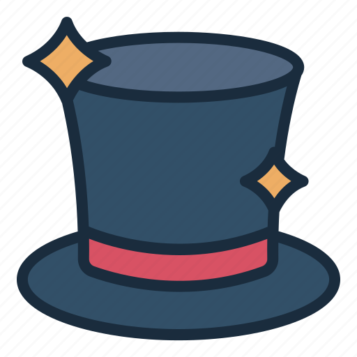 Magic, hat, witch, entertainment, illusionist, illusion, magician icon - Download on Iconfinder