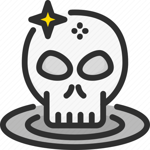 Bone, head, magic, show, skeleton, skull icon - Download on Iconfinder