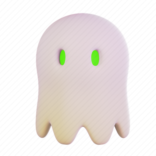 Ghost, spooky, halloween, horror, spirit, soul, boo 3D illustration - Download on Iconfinder