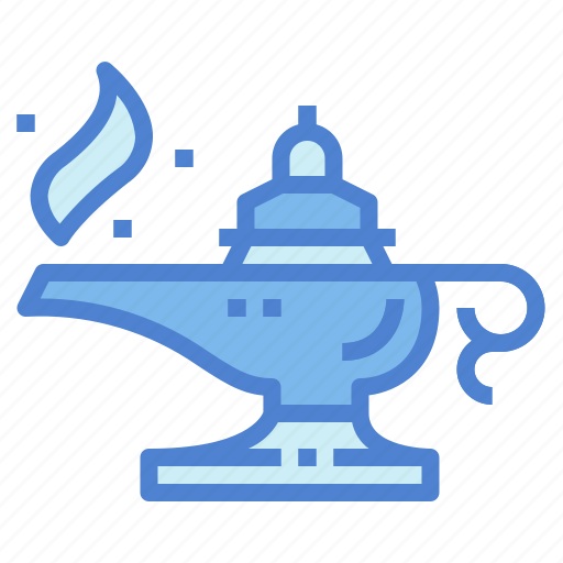 Arabia, genie, lamp, magic icon - Download on Iconfinder