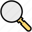 magnifier, glass, find, search, zoom, magnify 