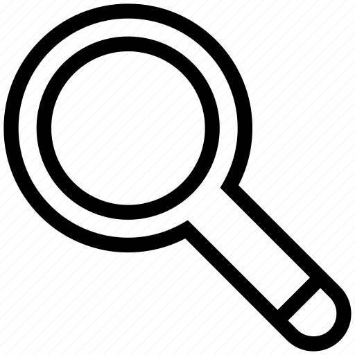 Magnifier, glass, find, search, zoom, magnify icon - Download on Iconfinder