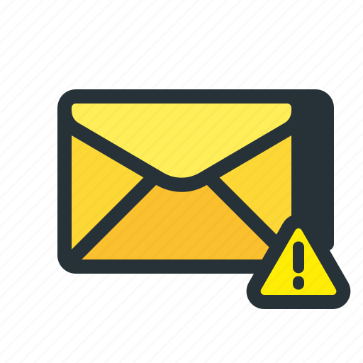 Dangerous, email, mail, malware, newsletter, suspicious, warning icon - Download on Iconfinder