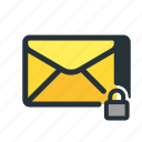 email, encrypted, locked, mail, newsletter, protected, secured