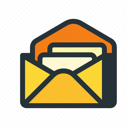 Email, envelope, letter, mail, newsletter, open, subscription icon - Download on Iconfinder