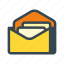 email, envelope, letter, mail, newsletter, open, subscription 