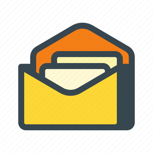 Email, envelope, letter, mail, newsletter, open, subscription icon - Download on Iconfinder