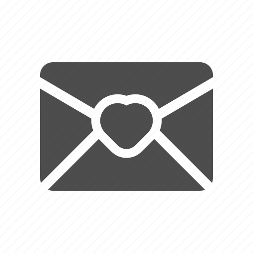 Letter, love, mail, heart icon - Download on Iconfinder