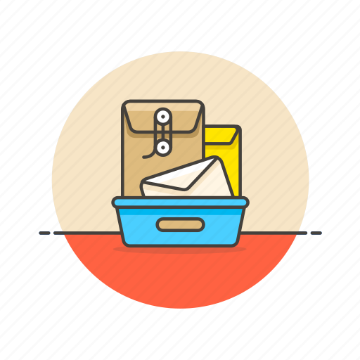 Box, document, mail, delivery, envelope, letter, seal icon - Download on Iconfinder