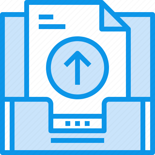 Arrow, box, communication, document, inbox, letter, mail icon - Download on Iconfinder