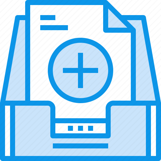 Add, box, communication, document, inbox, letter, mail icon - Download on Iconfinder