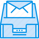box, communication, document, inbox, letter, mail, message