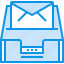 box, communication, document, inbox, letter, mail, message 